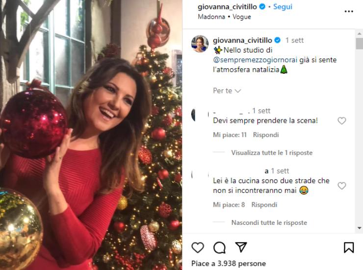 Giovanna Civitello väcker kontroverser på Instagram