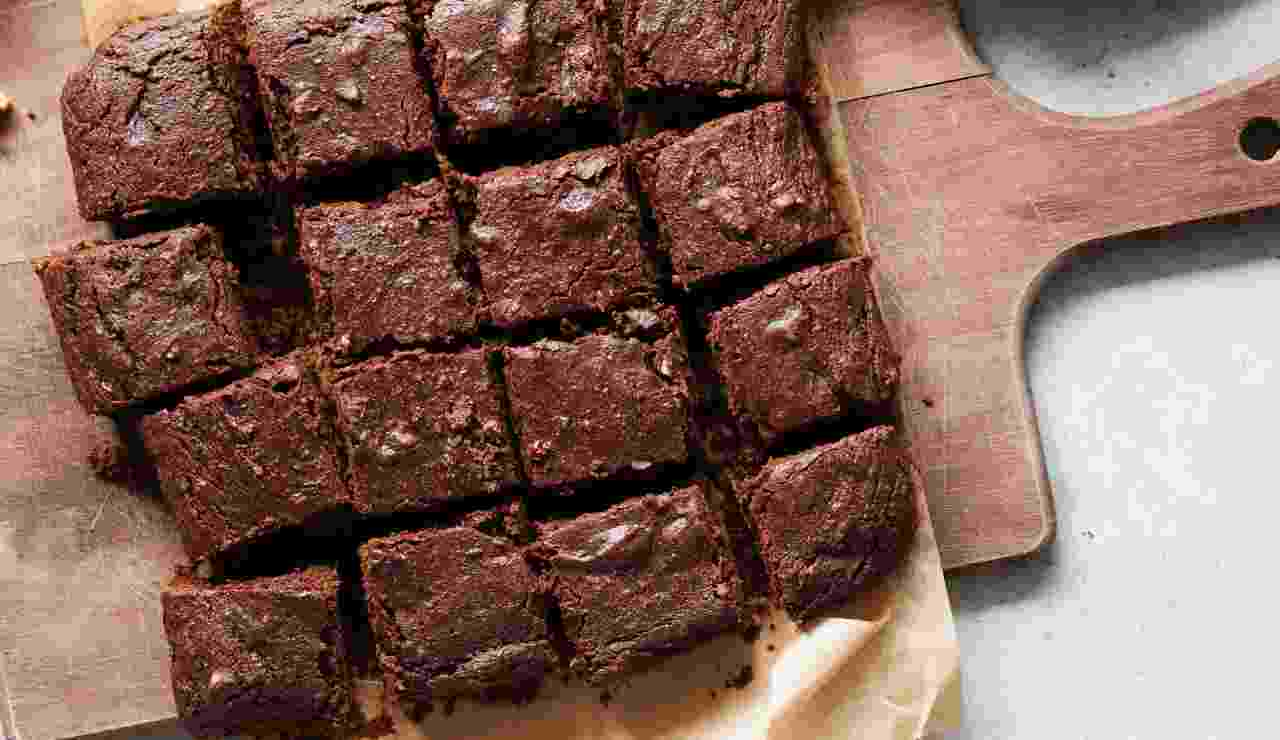 Brownies senza farina e lattosio 