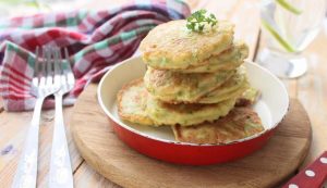 Frittelle fatte con le verdure