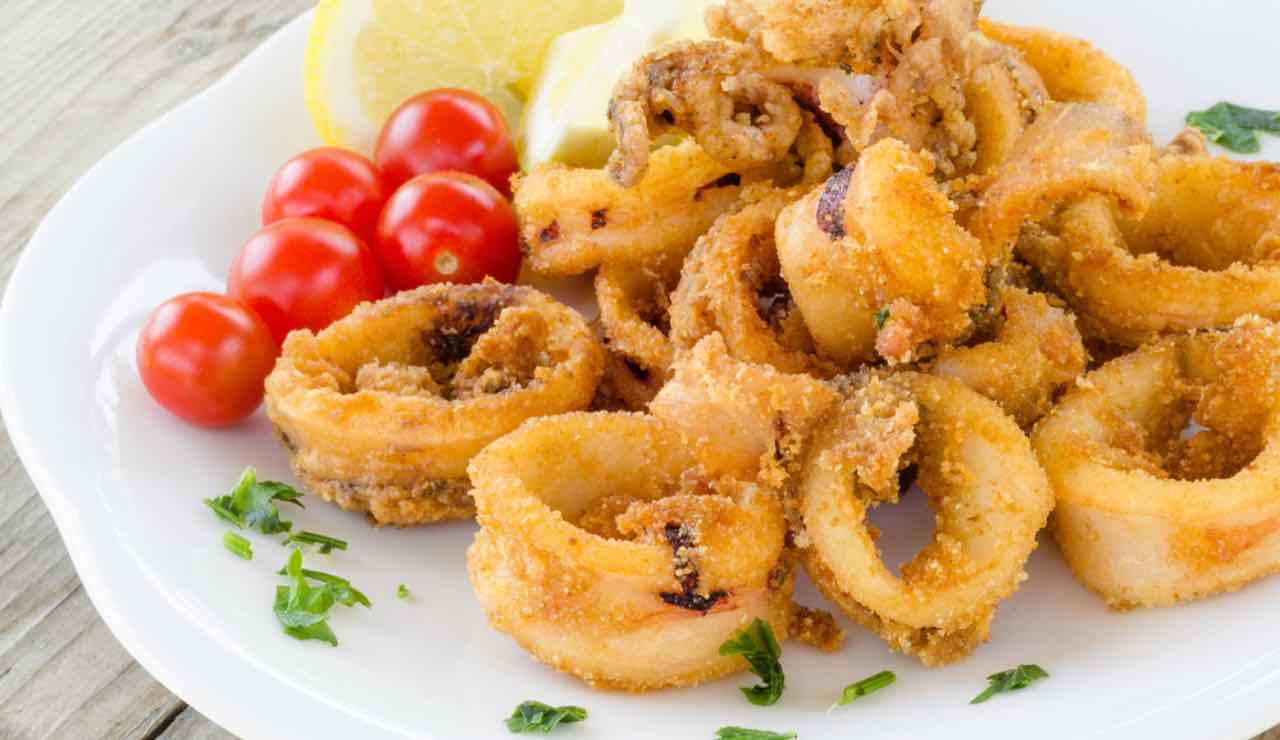 Frittura di calamari light 