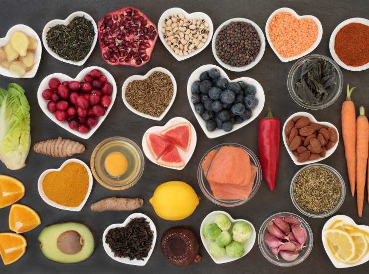 Gli alimenti ricchi di antiossidanti
