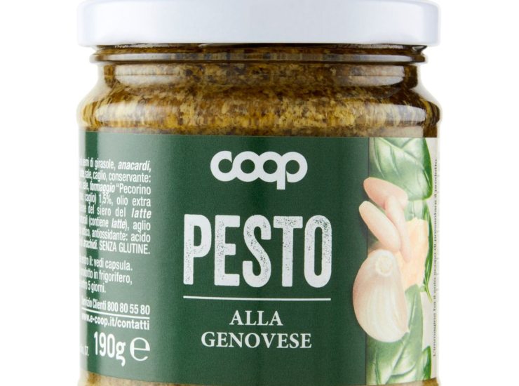 Richiamo Pesto alla Genovese del marchio Coop Italia