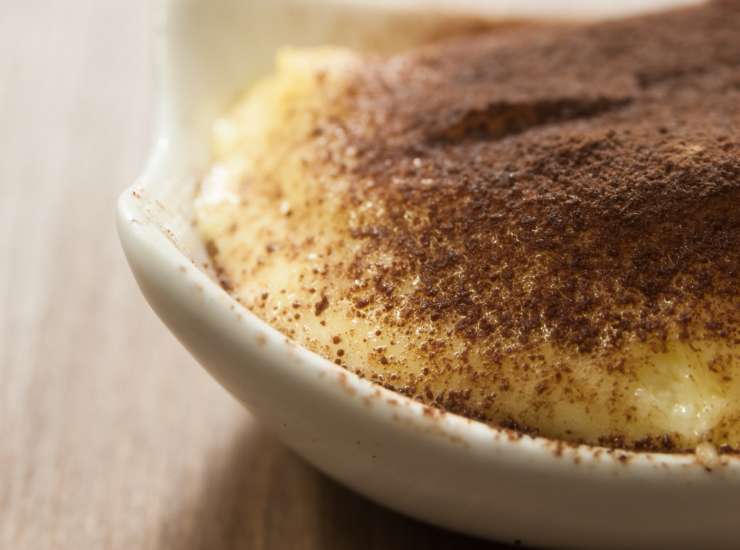 Spuma di ricotta al tiramisù 