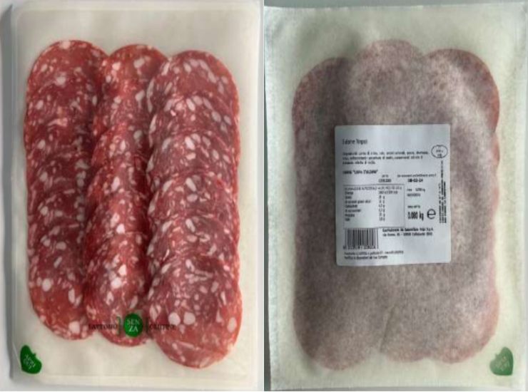 Salame Napoli richiamato dal mercato