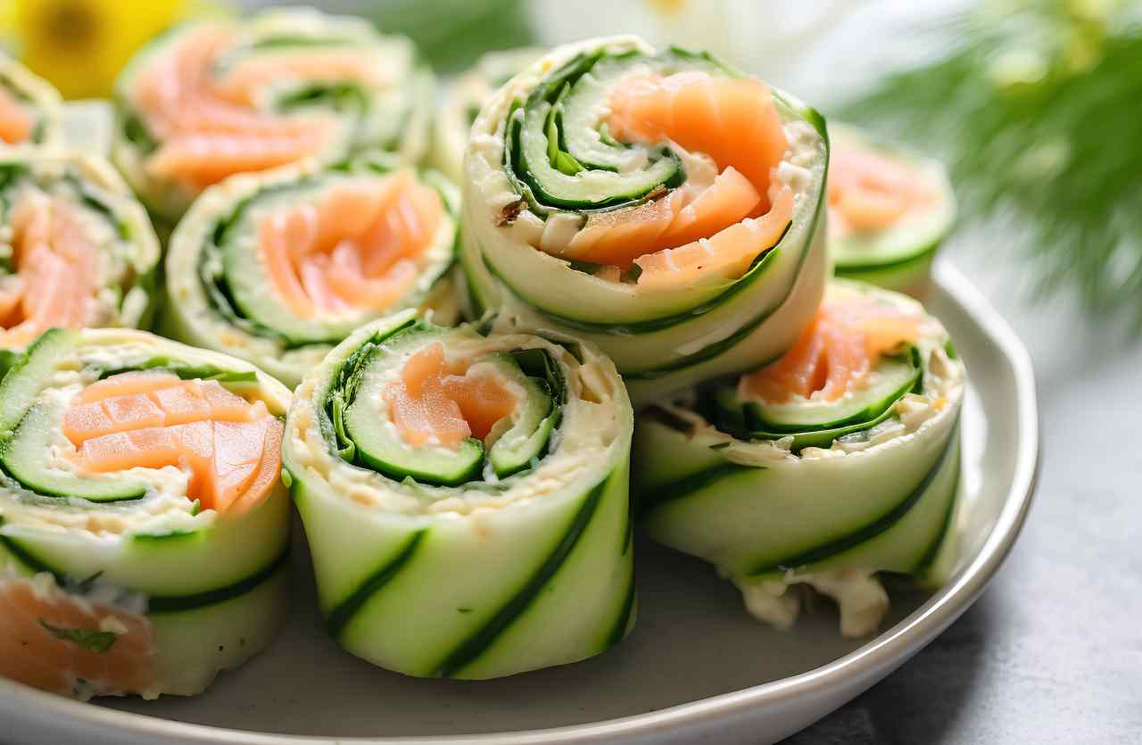 sushi zucchine