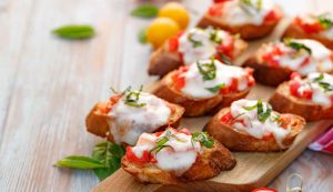 Bruschetta ‘nduja e provola