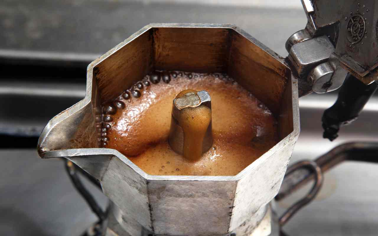 Un tempo ideale per bere il caffè della moka