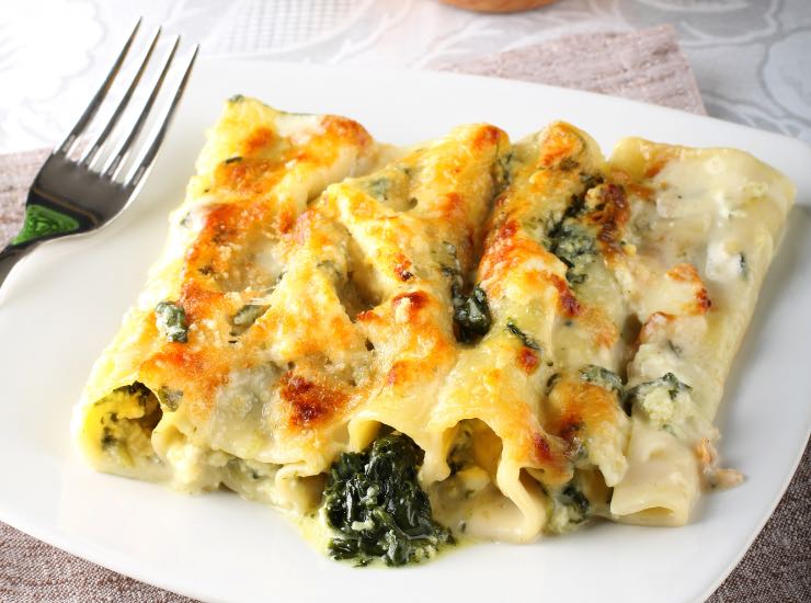 Cannelloni ricotta e spinaci