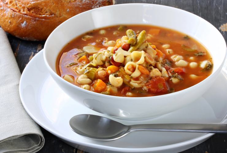 Richiamo accorato per il minestrone