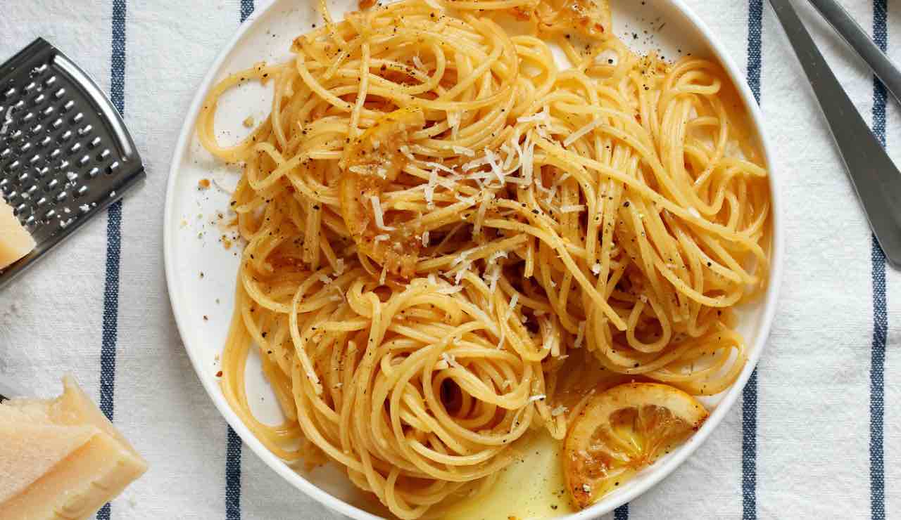 Spaghetti al limone