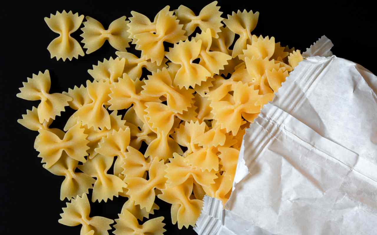 Farfalle, pasta corta 