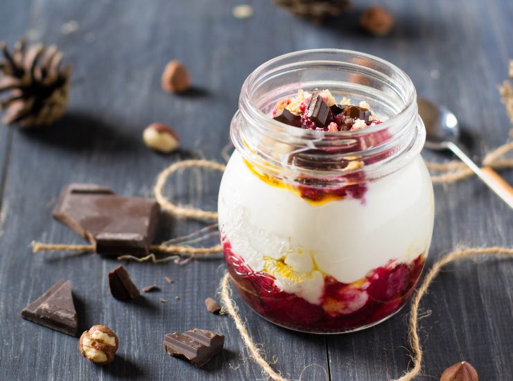 Cheesecake in barattolo
