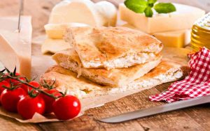 Ricetta eccellente per la Focaccia di Recco