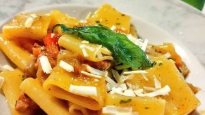 paccheri genovese