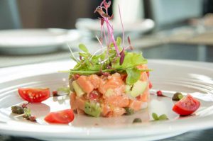 tartare salmone