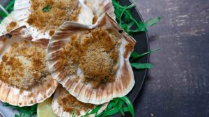 capesante gratinate
