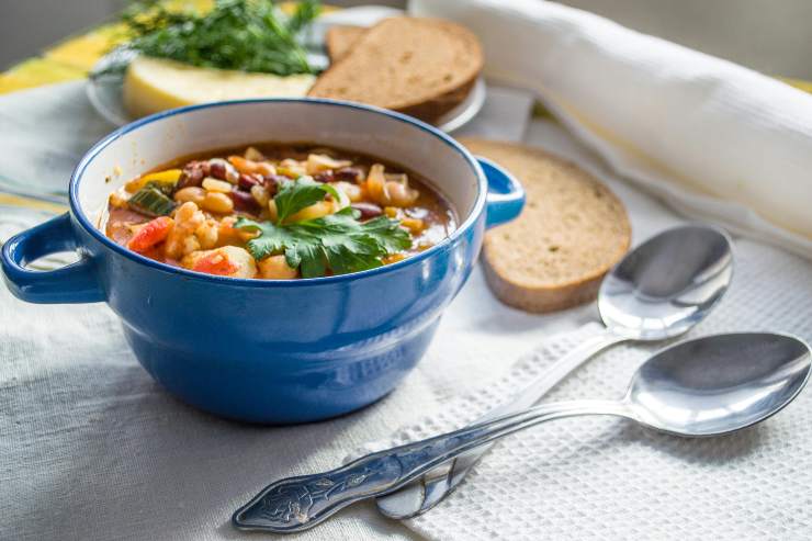 Minestra di fagioli - foto pexels - streetfoodnews.it