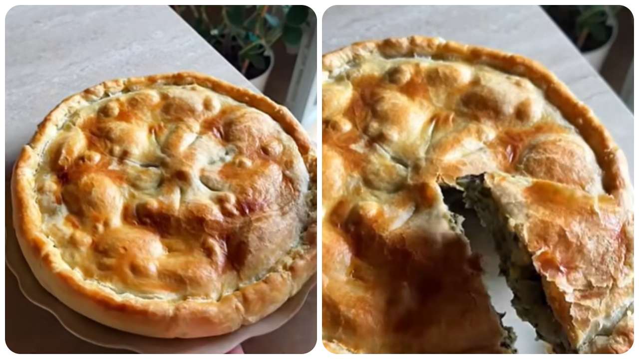 La ricetta della torta salata con tre ingredienti - streetfoodnews.it - 20250725